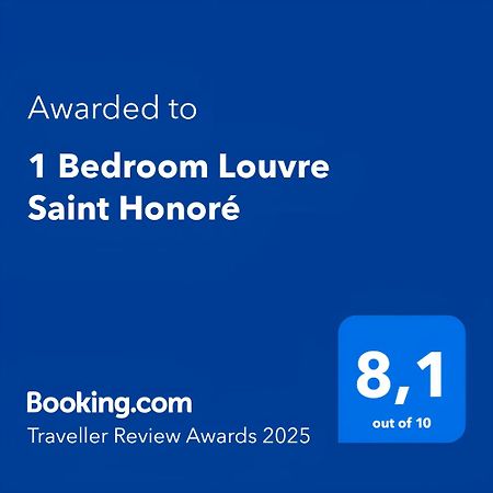 1 Bedroom Louvre Saint Honore Free Netflix Parijs Buitenkant foto